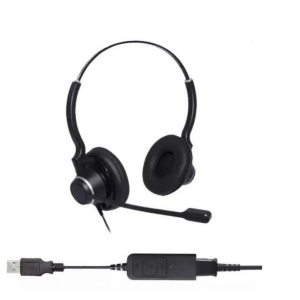 Project Telecom TAA & NDAA Compliant Ultra Noise Cancelling USB Headset