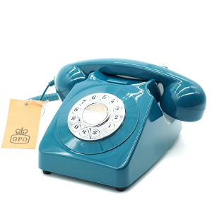 GPO 746 Push Button SIP Telephone - Azure Blue