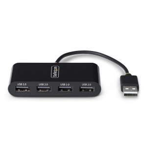 StarTech 4-Port USB-A 2.0 Hub - Bus-Powered, Portable - 480Mbps