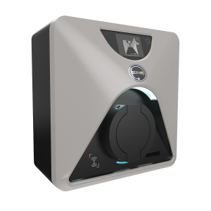On-Wall STEVIE with Socket & LCD Display - STE1D-OWS