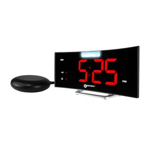 Geemarc Wake 'n' Shake Curve Alarm Clock