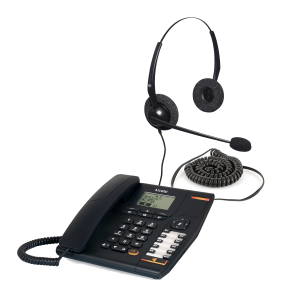 Alcatel Temporis 880 Corded Telephone + JPL 100-PB Headset