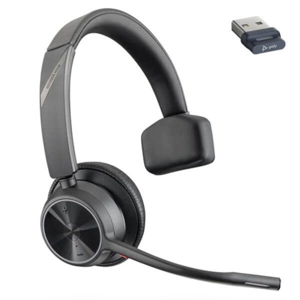 Poly Voyager 4310 - UC - USB-A Mono Headset Poly Voyager 4310 - UC - USB-A Mono Headset