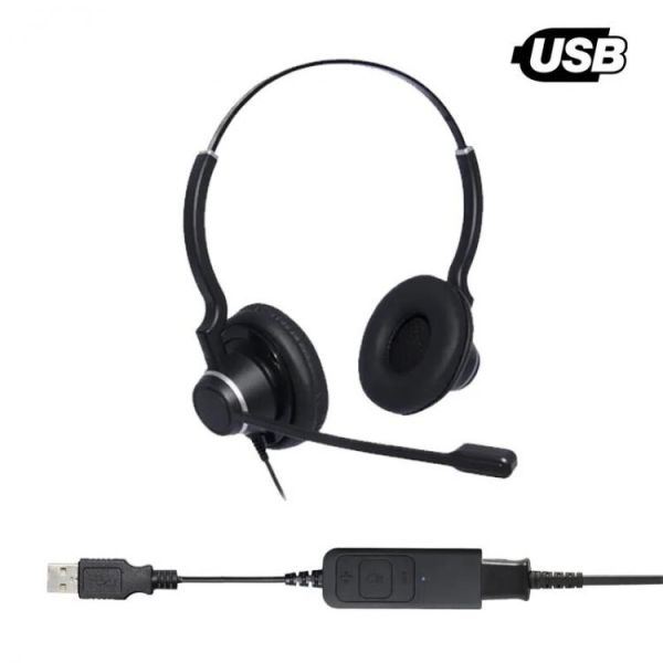 Project Telecom Ultra Noise Cancelling Binaural USB Headset Project Telecom Ultra Noise Cancelling Binaural USB Headset